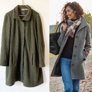 ll bean boiled wool coat